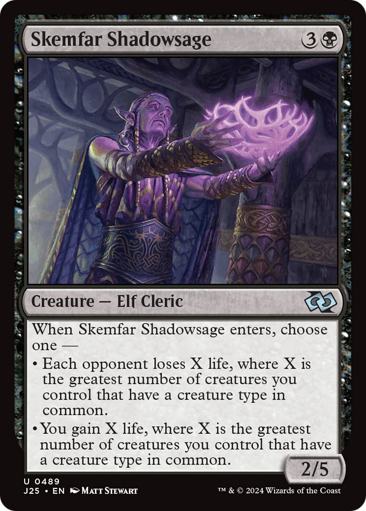 Skemfar Shadowsage [489] [Foundations: Jumpstart] [Non-Foil]