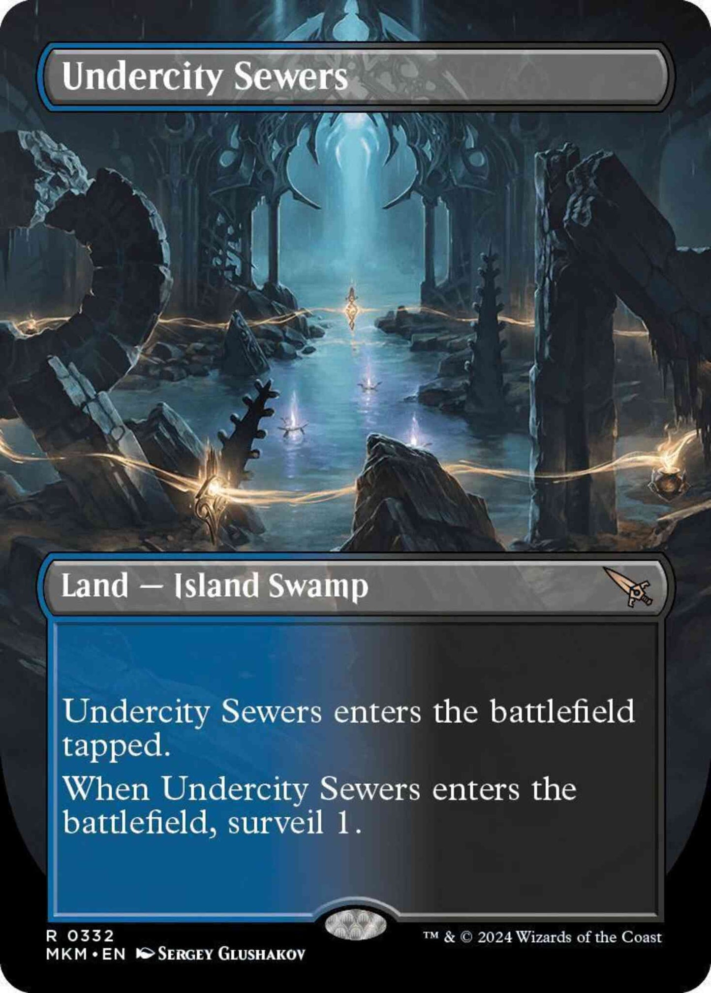 Undercity Sewers [332] [Borderless] [Murders at Karlov Manor] [Non-Foil]