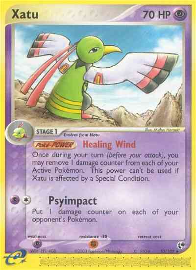 Xatu - 55/100 - Uncommon [ex2-55] [Non-Holo]
