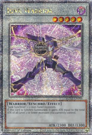 Junk Warrior - MZMI-EN000 - Quarter Century Secret Rare - 1st Edition