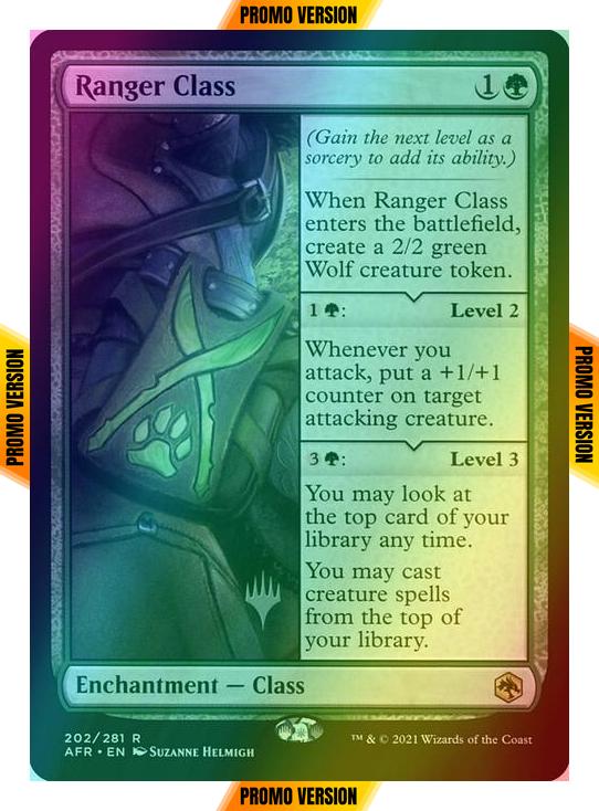 Ranger Class [Promo Pack] [202p] [Adventures in the Forgotten Realms Promos] [Foil]