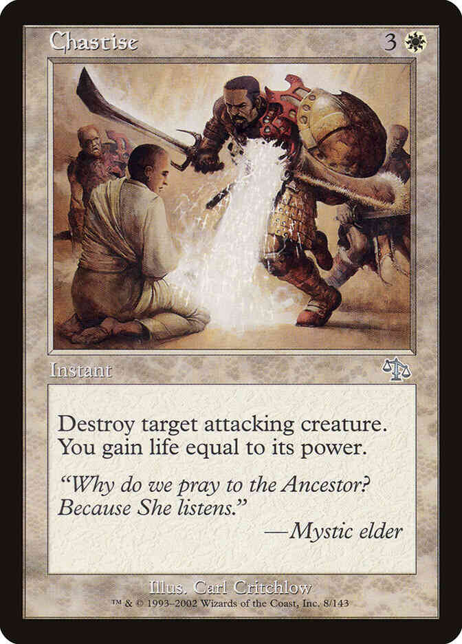 Chastise [8] [Judgment] [Non-Foil]