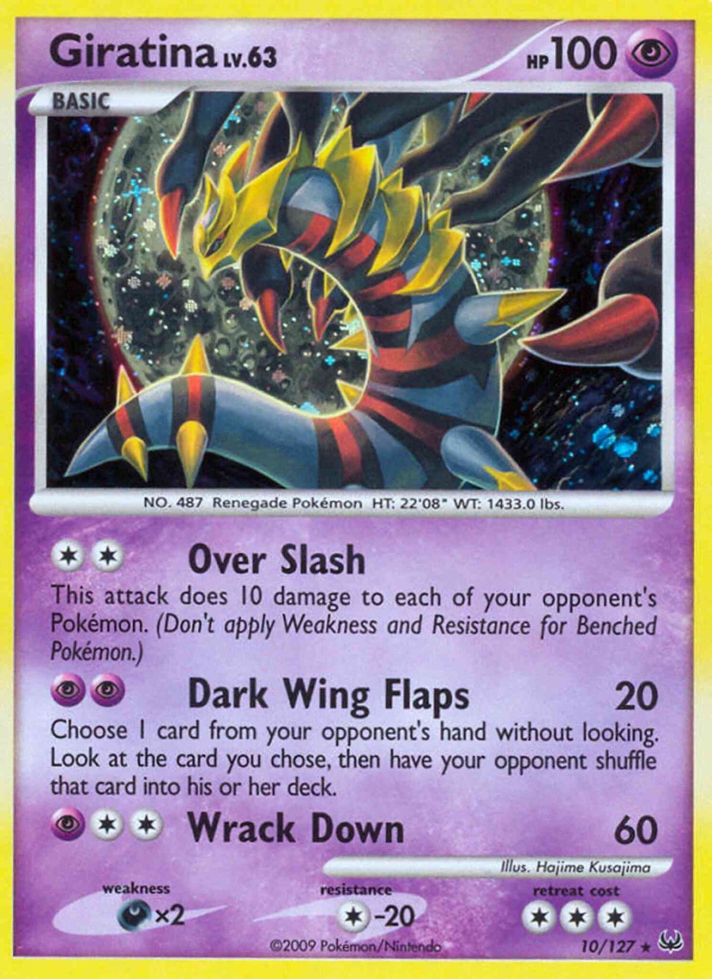 Giratina - 10/127 - Rare Holo [pl1-10] [Holo]