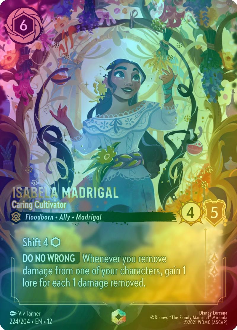 Isabela Madrigal - Caring Cultivator (Enchanted) - 224/204 [Wilds Unknown] [Holofoil]