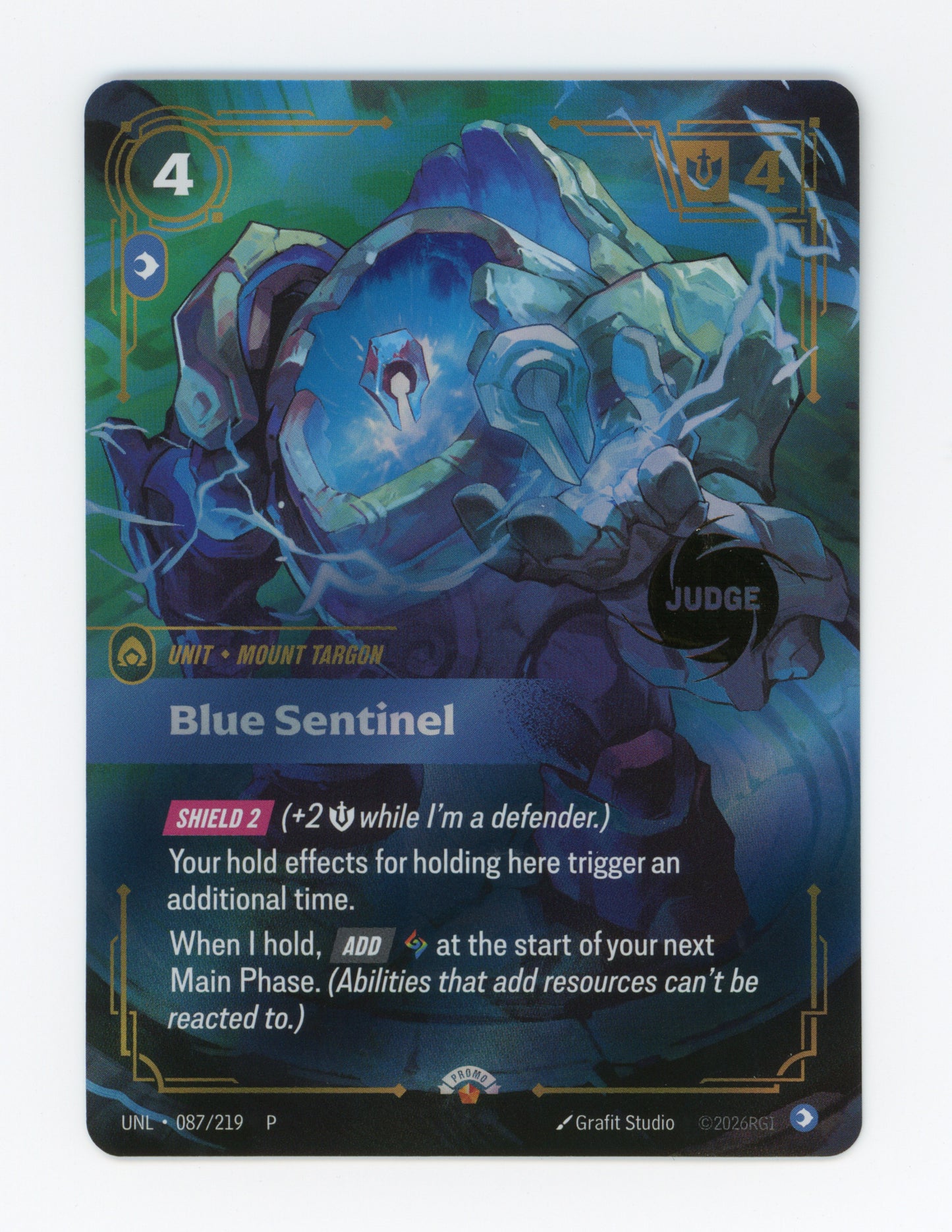 Blue Sentinel — Foil — ID 19194