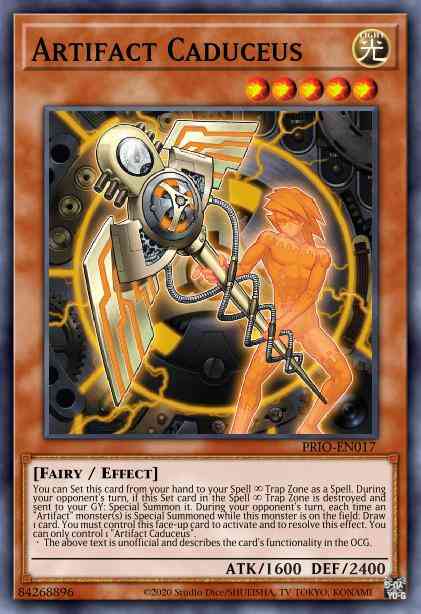 Artifact Caduceus - MP15-EN012 - Rare - 1st Edition