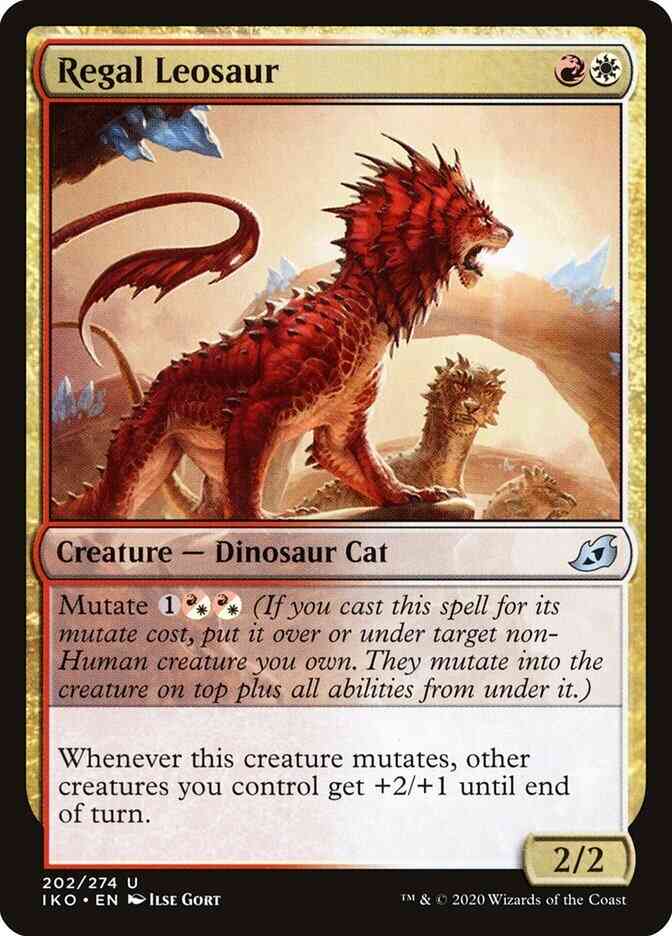 Regal Leosaur [202] [Ikoria: Lair of Behemoths] [Non-Foil]