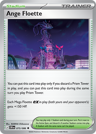 Ange Floette - 075/086 - Uncommon [me04-075] [Non-Holo]