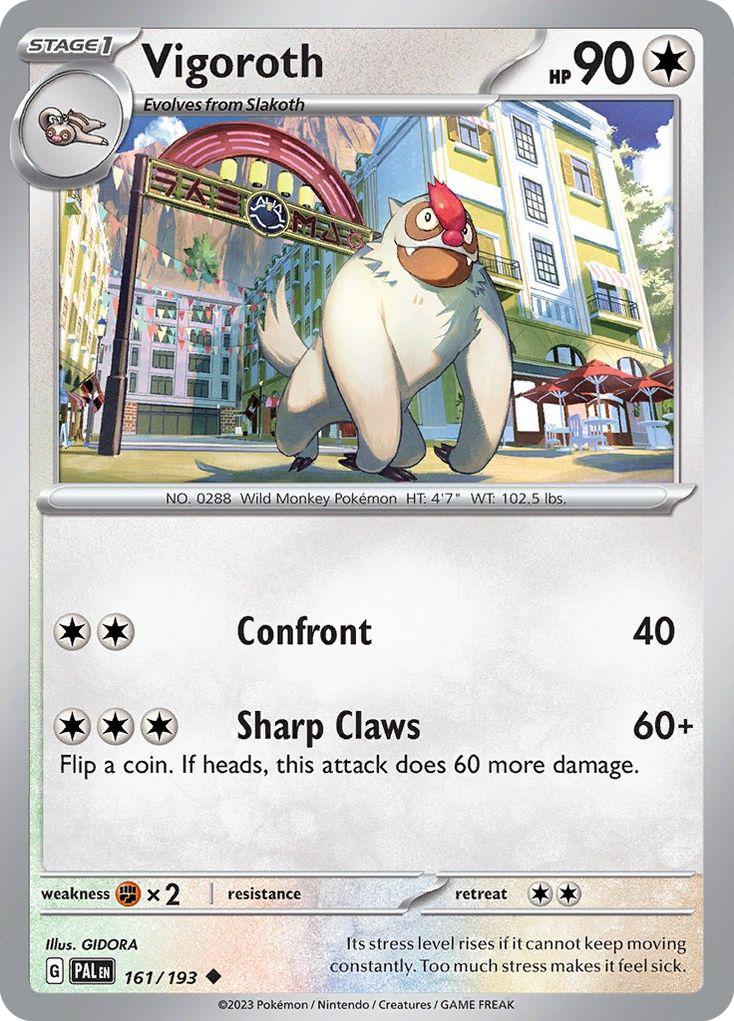 Vigoroth - 161/193 - Uncommon [sv02-161] [Non-Holo]