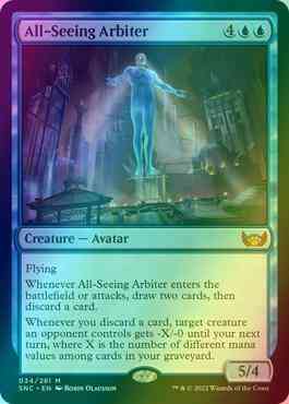 All-Seeing Arbiter [34] [Streets of New Capenna] [Foil]