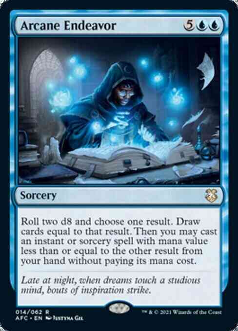 Arcane Endeavor [14] [Adventures in the Forgotten Realms Commander] [Non-Foil]
