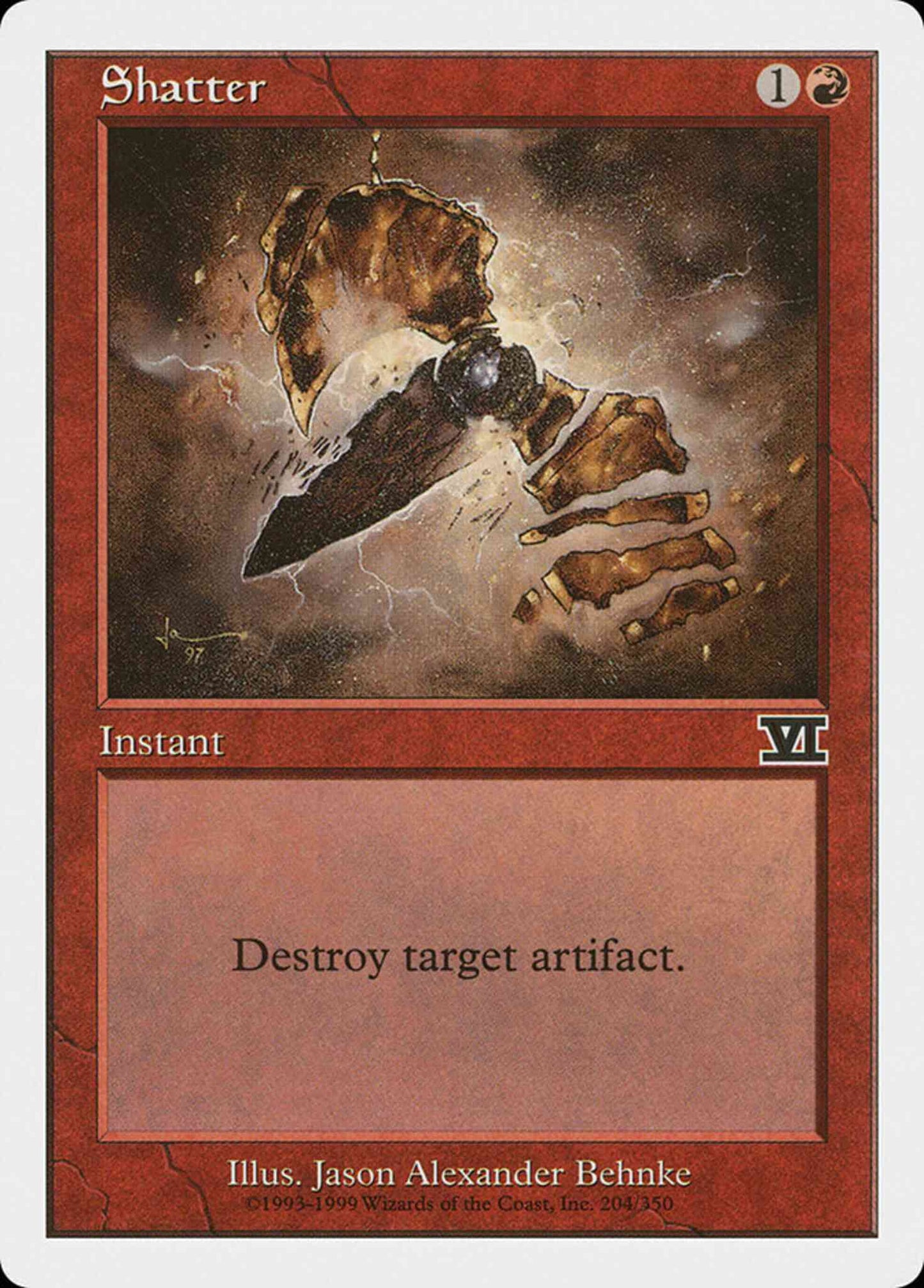 Shatter [204] [Classic Sixth Edition] [Non-Foil]