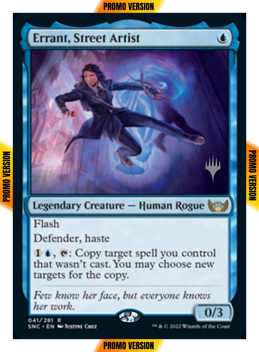 Errant, Street Artist [Promo Pack] [41p] [Streets of New Capenna: Promos] [Non-Foil]