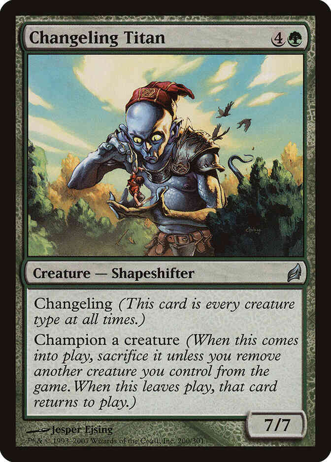 Changeling Titan [200] [Lorwyn] [Non-Foil]