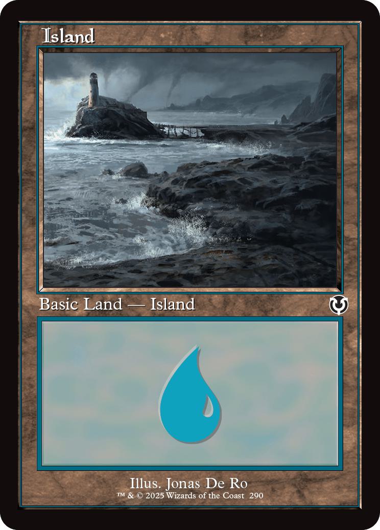 Island [290] [Retro Frame] [Innistrad Remastered] [Non-Foil]