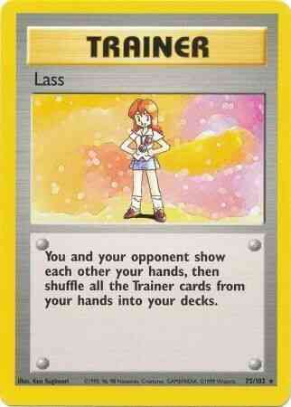 Lass - 75/102 - Rare - Unlimited [base1U-75] [Non-Holo]