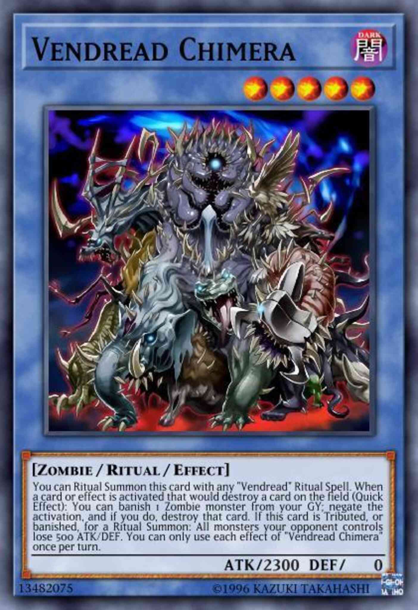 Vendread Chimera - CIBR-EN082 - Secret Rare - Unlimited