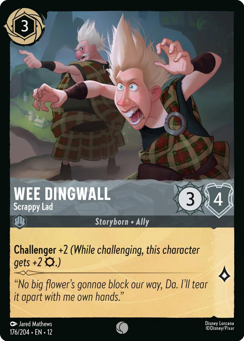Wee Dingwall - Scrappy Lad - 176/204 [Wilds Unknown] [Non-Foil]