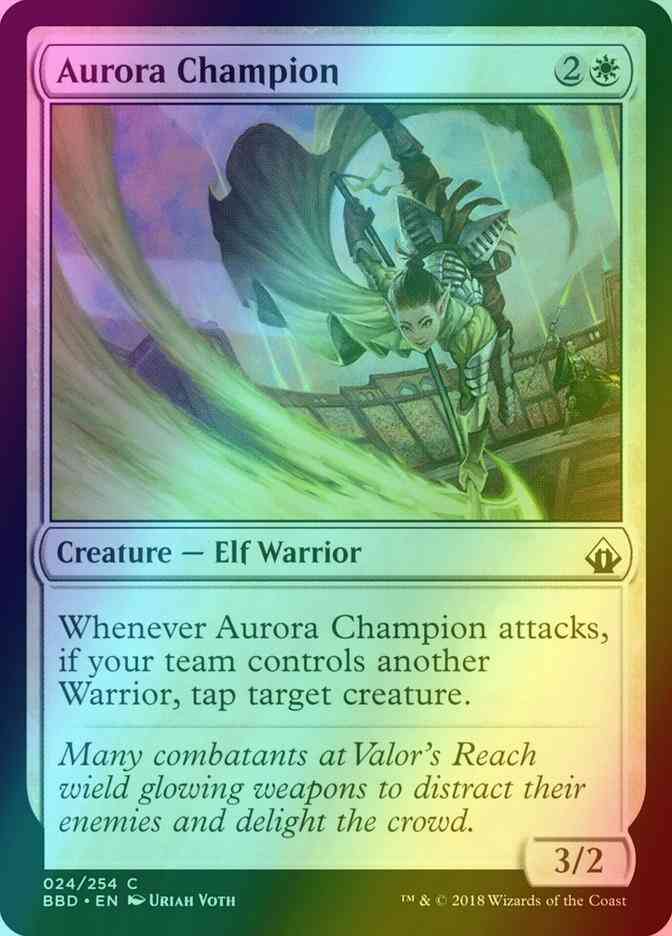 Aurora Champion [24] [Battlebond] [Foil]