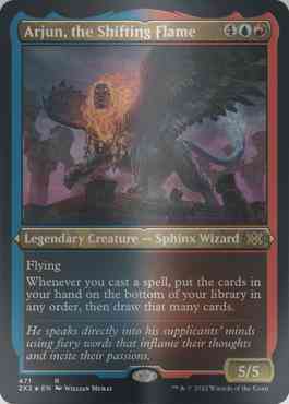 Arjun, the Shifting Flame [471] [Double Masters 2022] [Etched Foil]