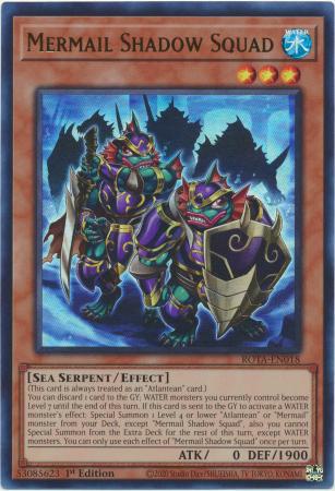 Mermail Shadow Squad - ROTA-EN018 - Ultra Rare - 1st Edition