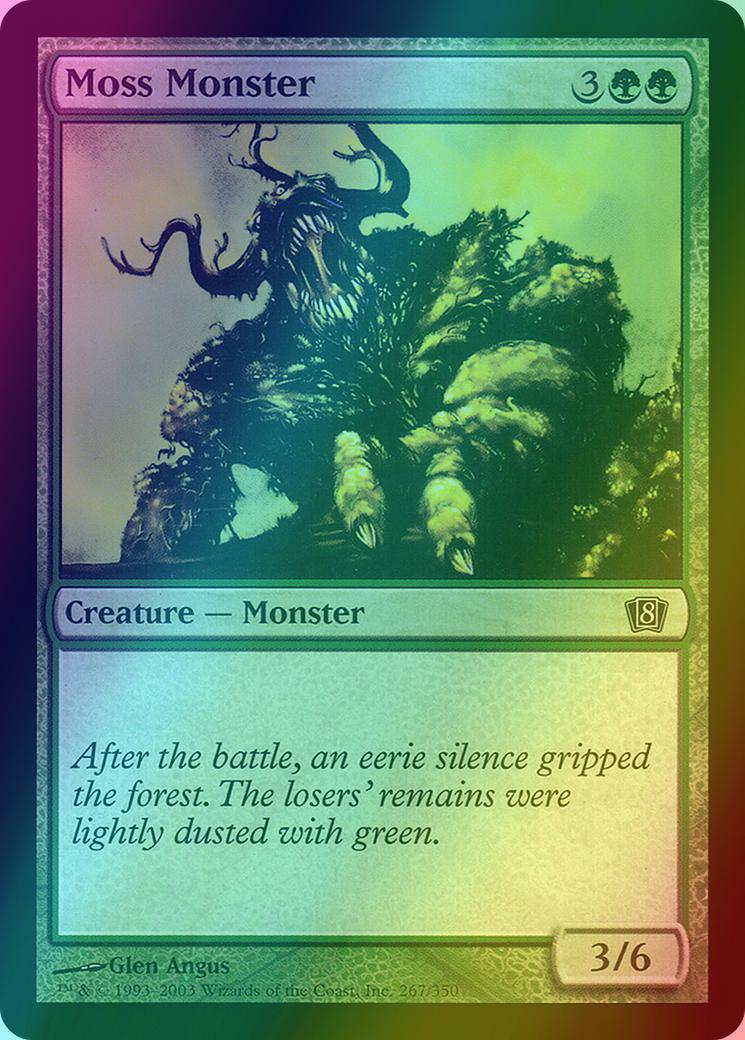 Moss Monster [267x] [Eighth Edition] [Foil]