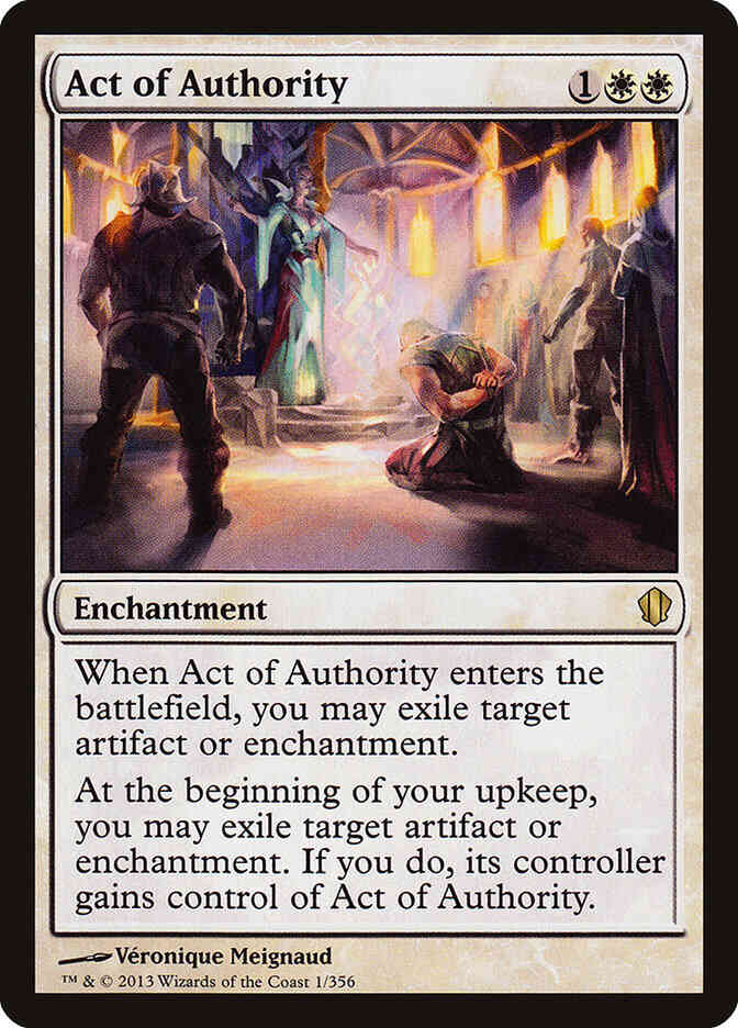 Act of Authority [Commander 2013] [Non-Foil]