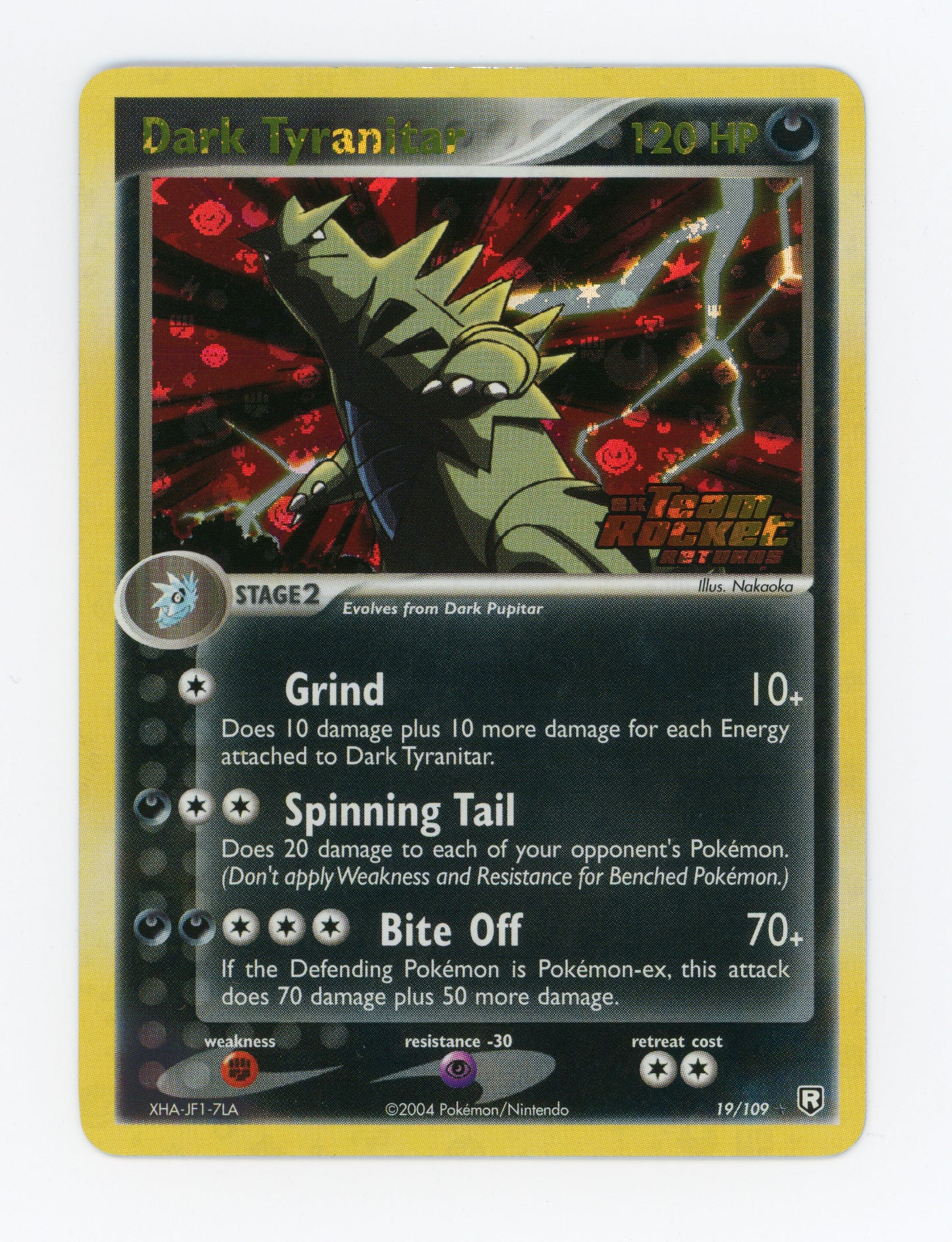 Dark Tyranitar — Rare|Reverse Holo — ID 19036