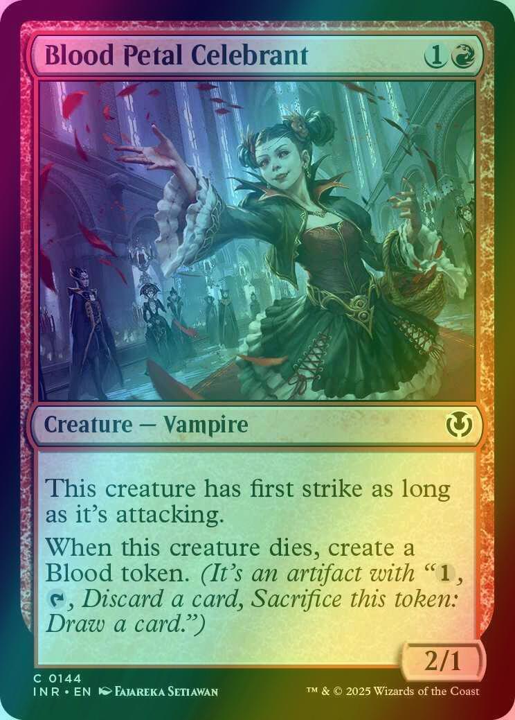 Blood Petal Celebrant [144] [Innistrad Remastered] [Foil]