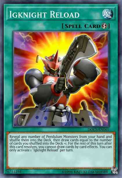Igknight Reload - MP16-EN148 - Ultra Rare - 1st Edition