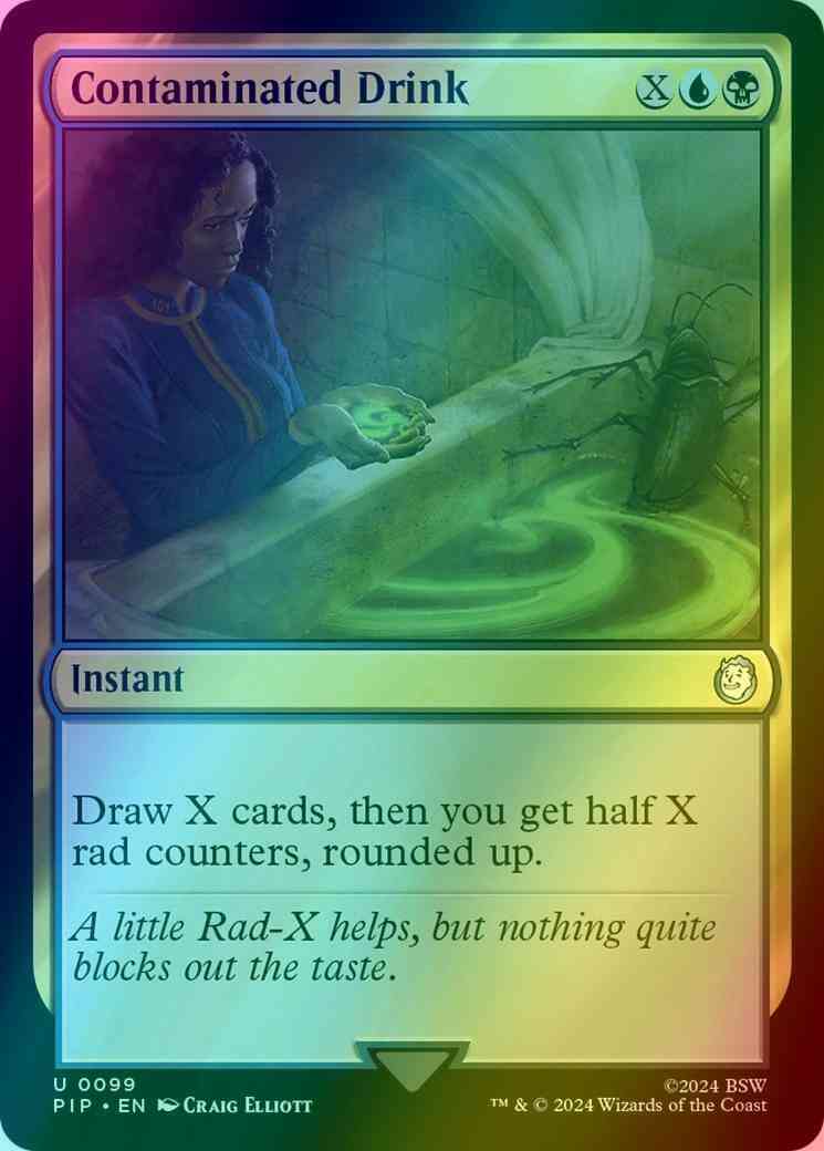 Contaminated Drink [99] [Fallout] [Foil]