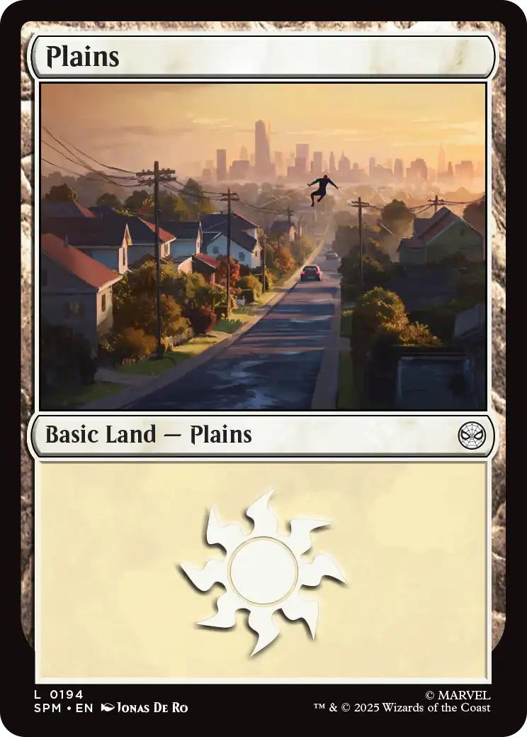 Plains [194] [Marvel's Spider-Man] [Non-Foil]