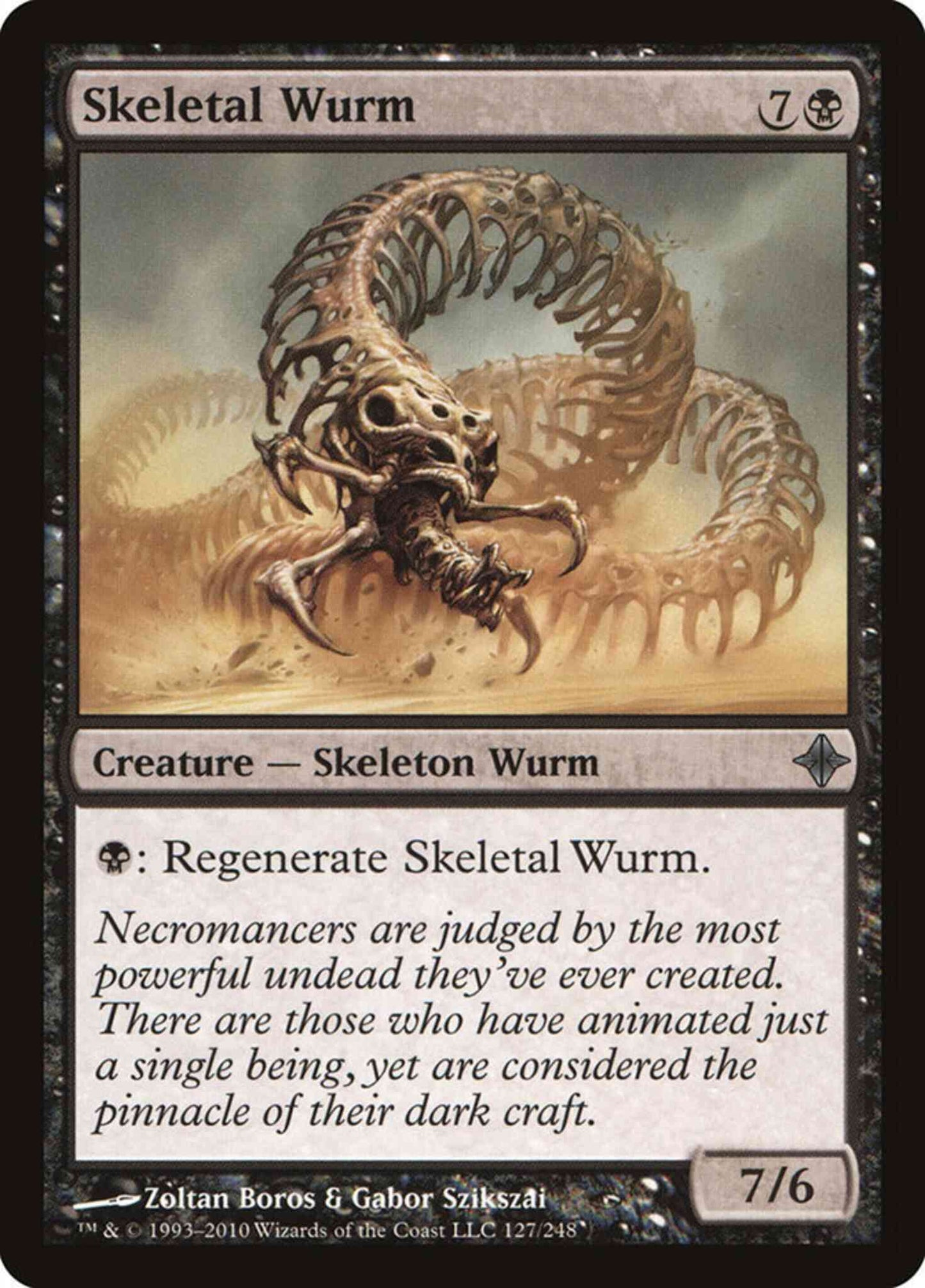 Skeletal Wurm [127] [Rise Of The Eldrazi] [Non-Foil]