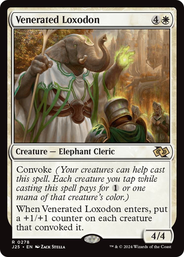 Venerated Loxodon [278] [Foundations: Jumpstart] [Non-Foil]