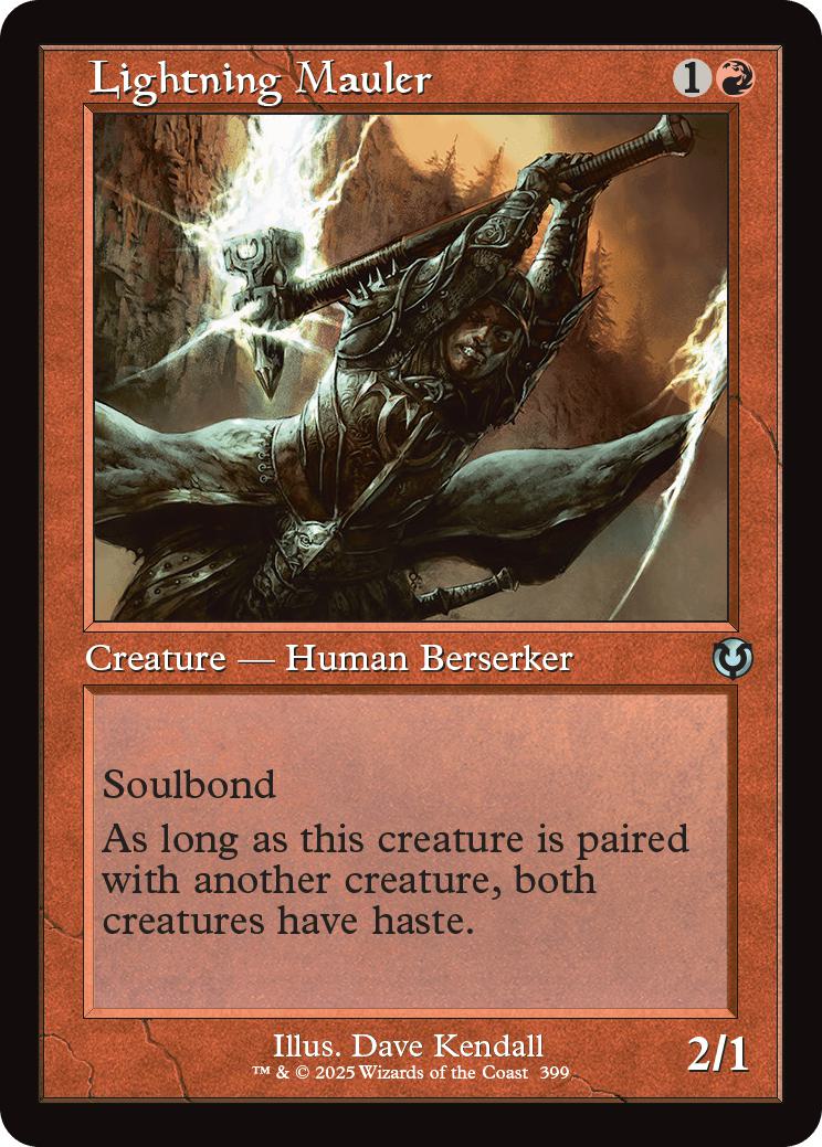 Lightning Mauler [399] [Retro Frame] [Innistrad Remastered] [Non-Foil]