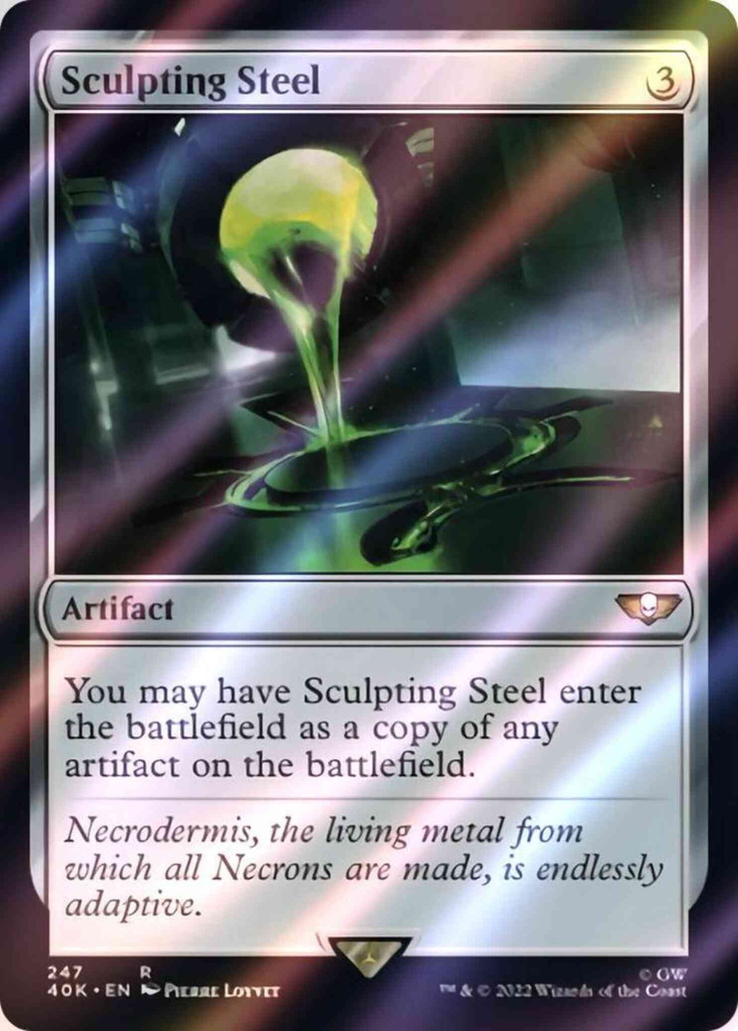 Sculpting Steel [247] [Universes Beyond: Warhammer 40,000] [Surge Foil]