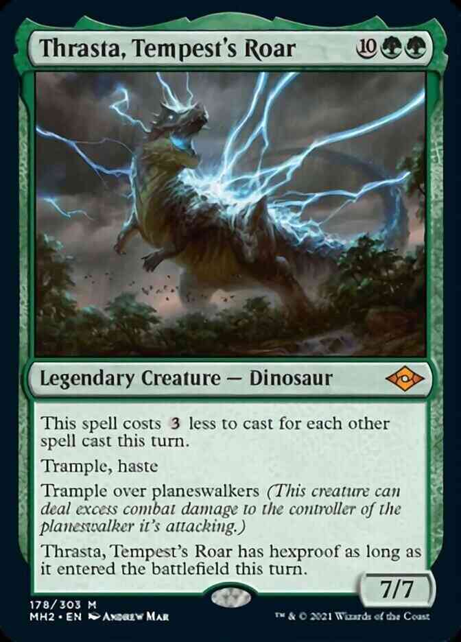 Thrasta, Tempest's Roar [178] [Modern Horizons 2] [Non-Foil]