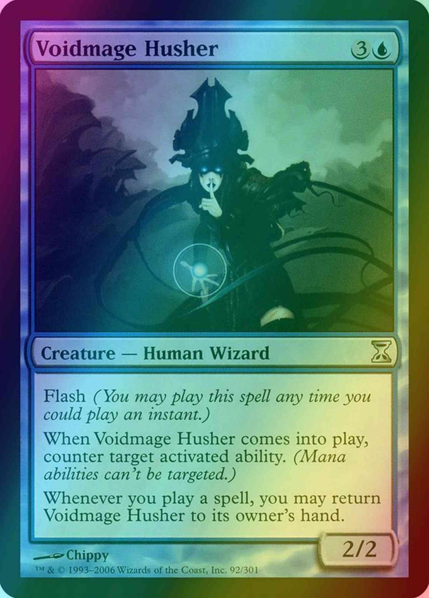 Voidmage Husher [92] [Time Spiral] [Foil]
