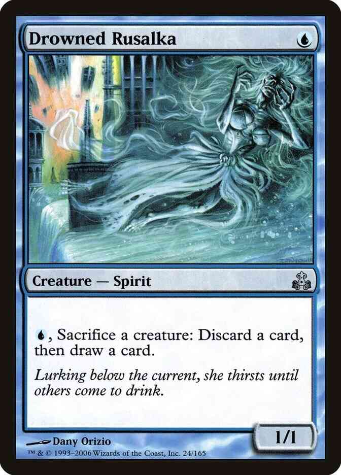 Drowned Rusalka [24] [Guildpact] [Non-Foil]