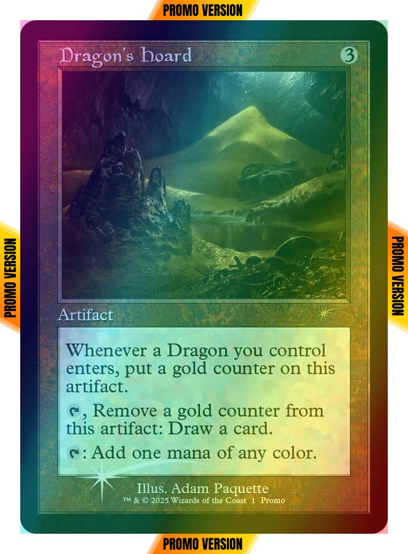 Dragon's Hoard [2] [Retro Frame] [Wizards Play Network 2025] [Foil]