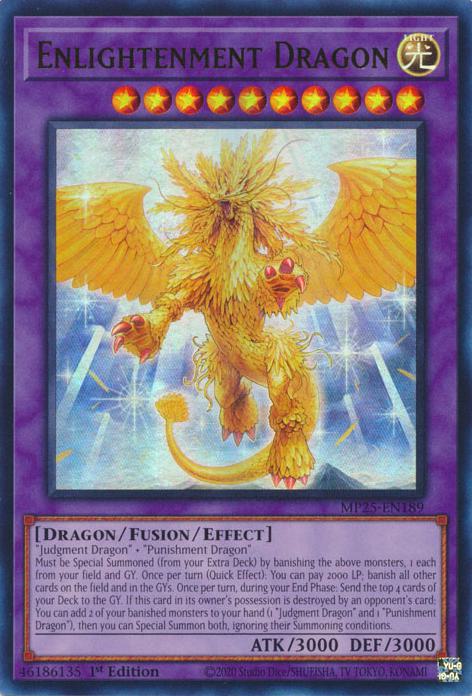 Enlightenment Dragon - MP25-EN189 - Ultra Rare - 1st Edition