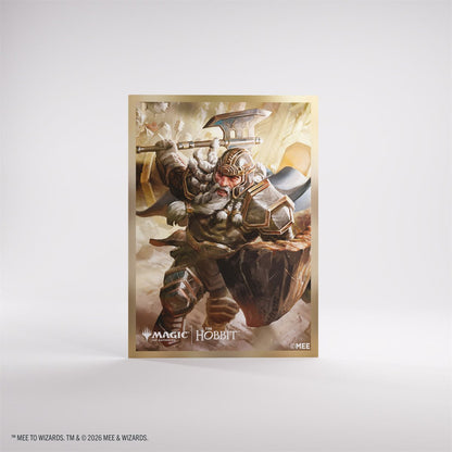 Gamegenic MTG Premium Art Sleeves - Standard Size - 105ct - The Hobbit - Thorin, Mountain-king