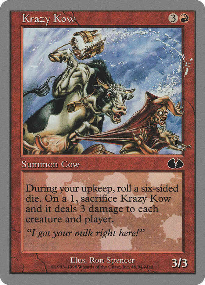 Krazy Kow [48] [Unglued] [Non-Foil]