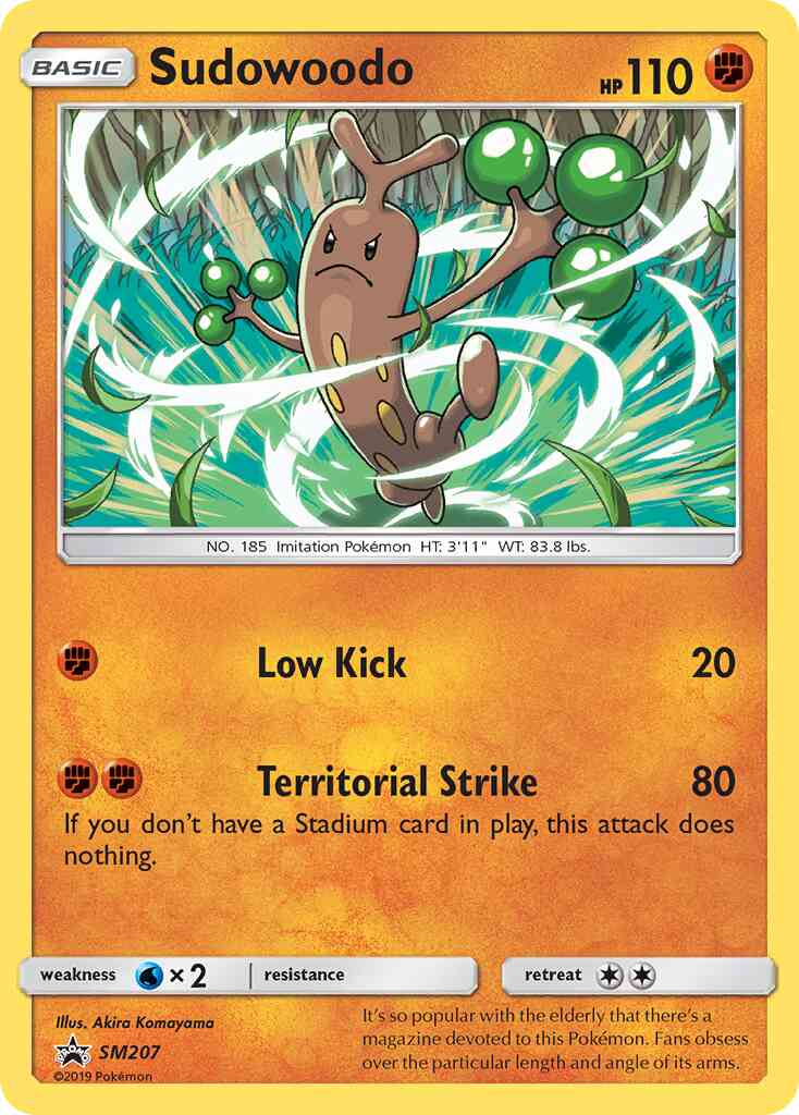 Sudowoodo - SM207 - Promo [smp-SM207] [Holo]