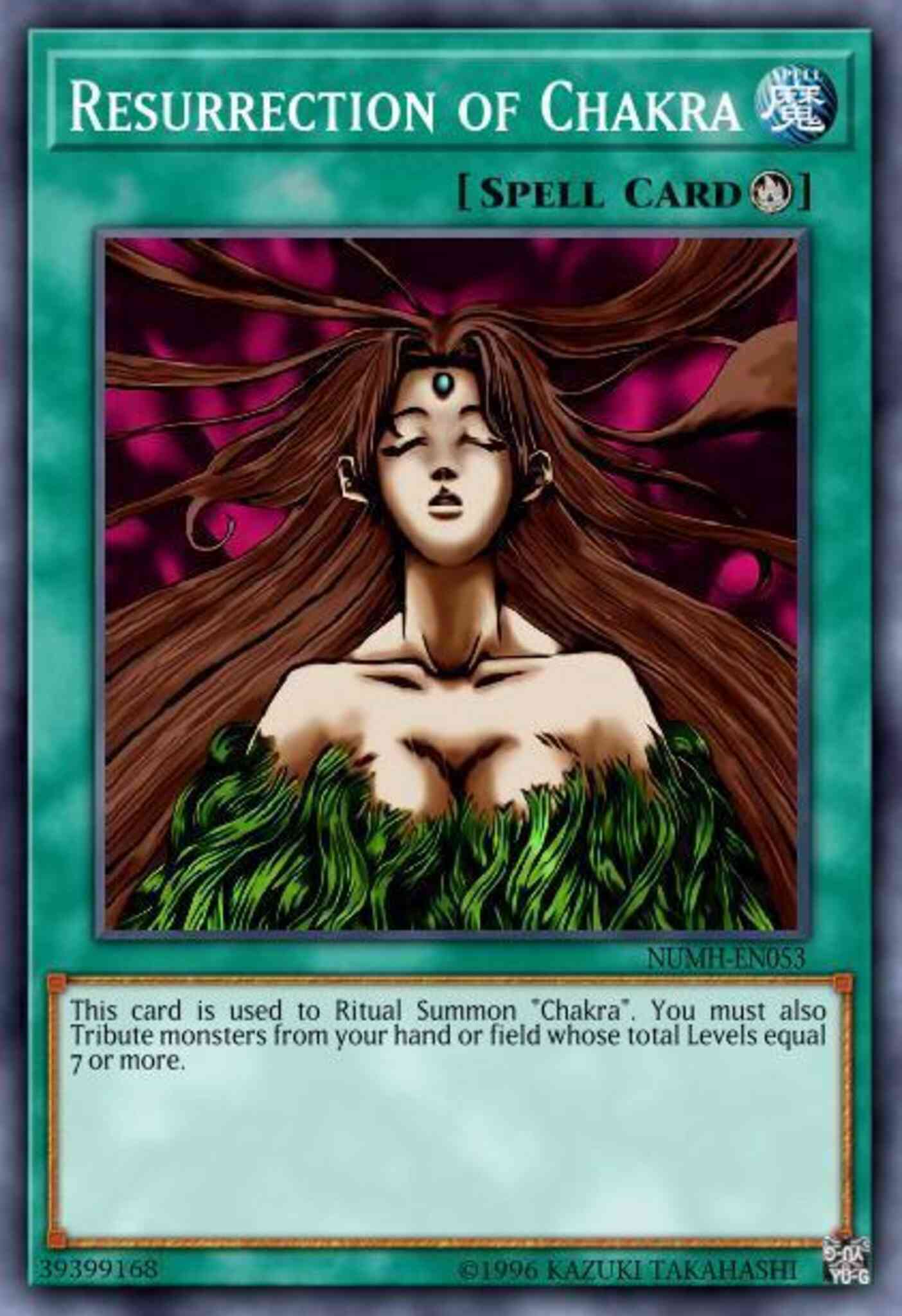 Resurrection of Chakra - NUMH-EN053 - Super Rare - 1st Edition