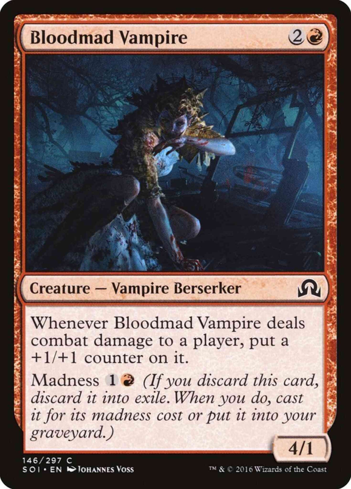 Bloodmad Vampire [146] [Shadows over Innistrad] [Non-Foil]