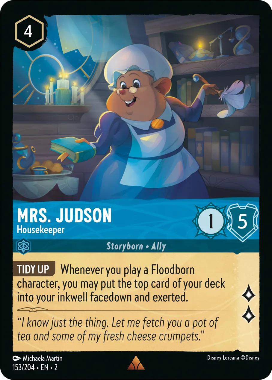 Mrs. Judson - Housekeeper - 153/204 [Rise Of The Floodborn] [Cold Foil]