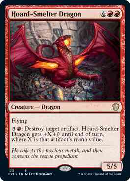 Hoard-Smelter Dragon [173] [Commander 2021] [Non-Foil]