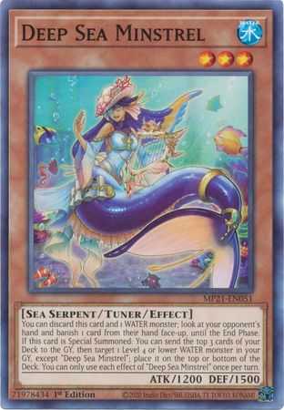 Deep Sea Minstrel - MP21-EN051 - Common - 1st Edition
