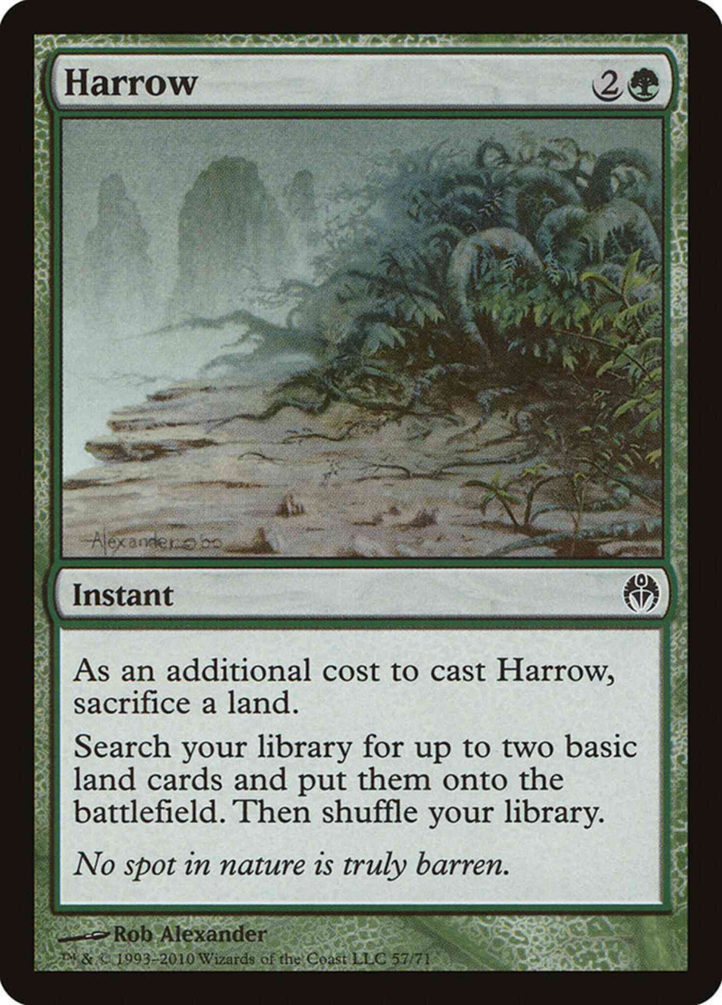Harrow [57] [Duel Decks Phyrexia vs the Coalition] [Non-Foil]